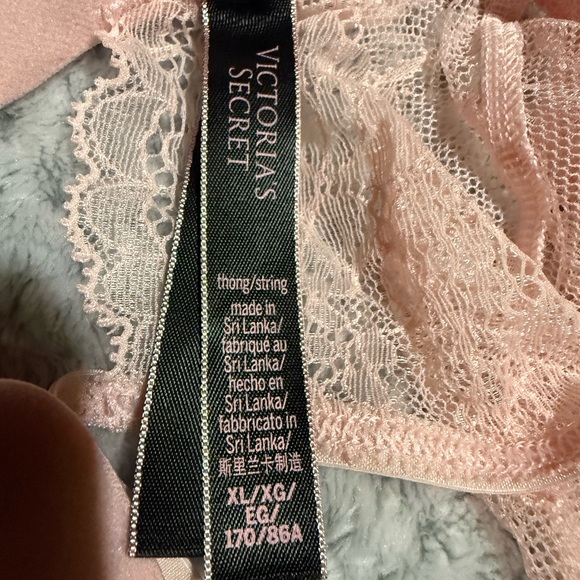 Victoria's Secret Blush Lace Panty - Picture 3 of 3